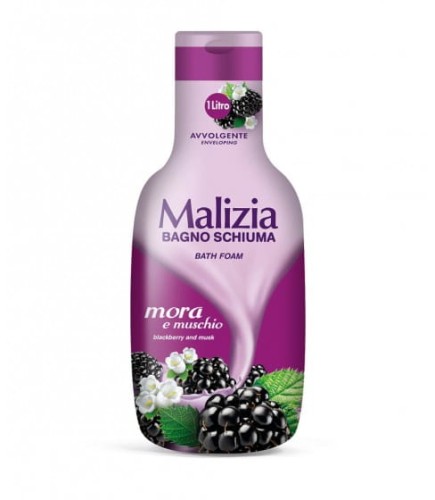 Malizia plyn do kąpieli Jeżyna Białe Piżmo 1l