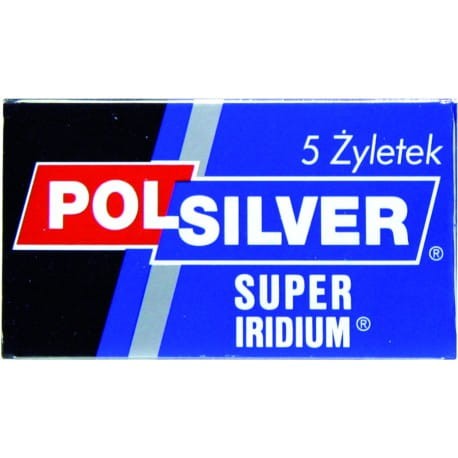 Polsilver Super Iridium żyletki do golenia 5szt