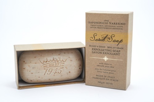 Saponificio Varesino mydło peeling  z miodem 300g