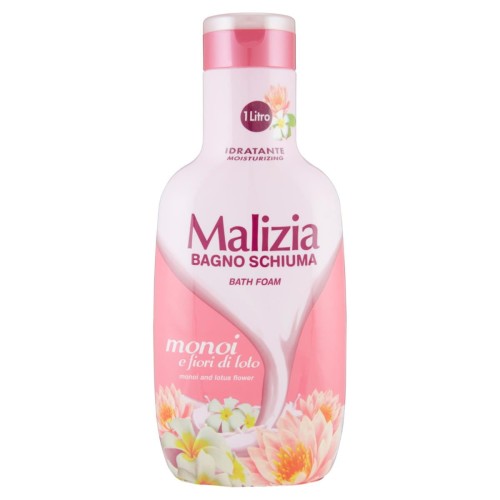 Malizia plyn do kąpieli Monoi i Kwiat Lotosu 1l