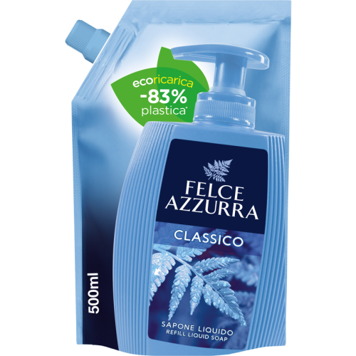 FELCE AZZURRA Classico mydło w płynie 500ml ZAPAS