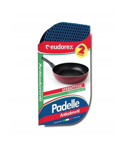 EUDOREX gąbki do czyszczenia patelni 2 sztuki 