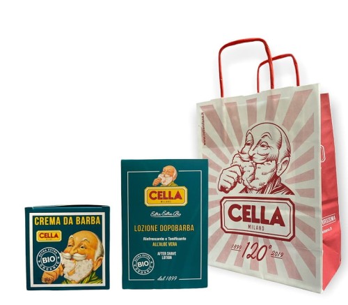 CELLA zestaw kosmetyków do golenia 2w1 BIO + GRATIS