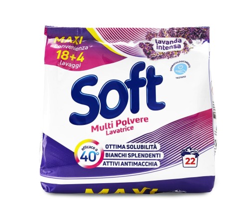 Soft Multi Polvere proszek do prania Lawenda 22prania 