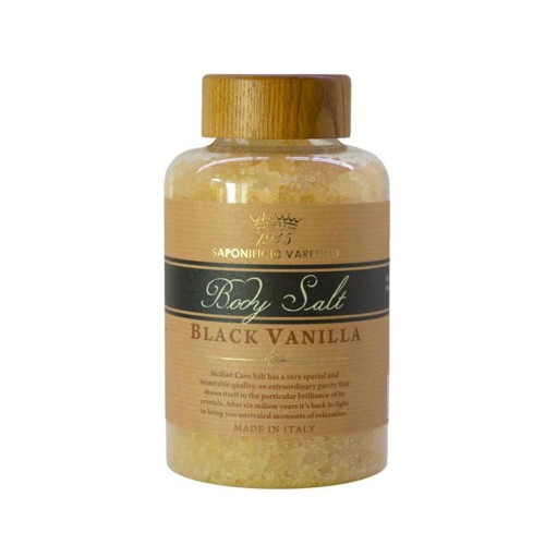 Saponificio Varesino sól do kąpieli Czarna Wanilia 500g  
