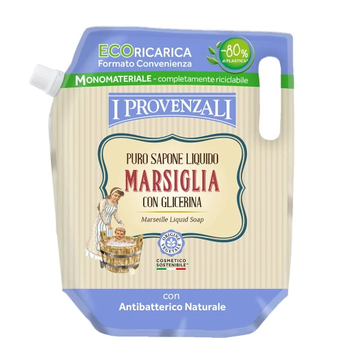 I Provenzali mydło Marsylia zapas do rąk 750ml 