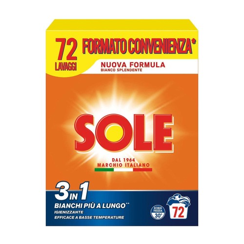 Sole dezynfekujący proszek 3w1 72prania 