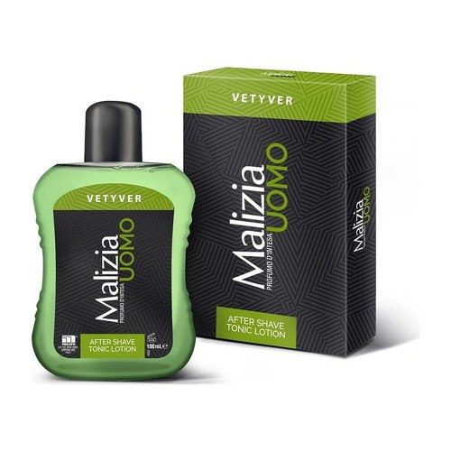 MALIZIA UOMO VETYVER włoska woda po goleniu 100ml