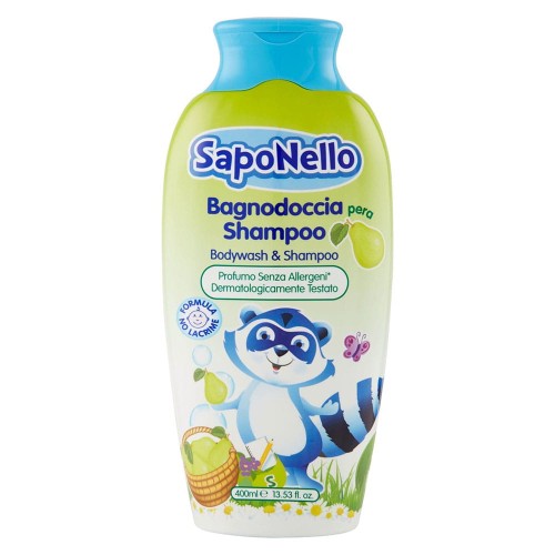 SAPONELLO mydło w płynie dla dzieci Gruszka 400ml 