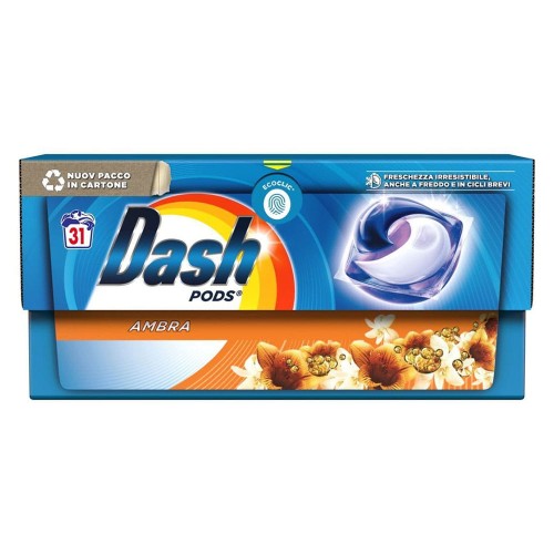 DASH kapsułki do prania Ambra 31 sztuk