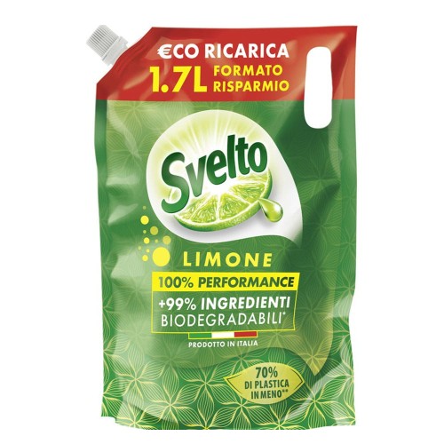 Svelto płyn do mycia naczyń Cytryna ZAPAS 1,7l 