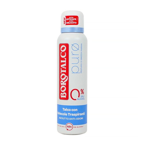 Borotalco Puro Brezza Marina dezodorant 0% soli 150ml 