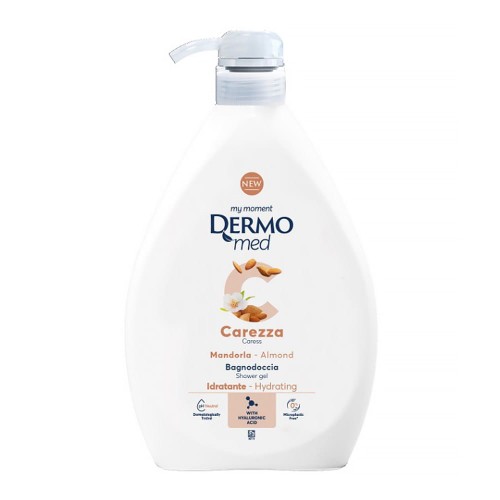 DERMOMED nawilżający płyn do kąpieli Migdały 1l   