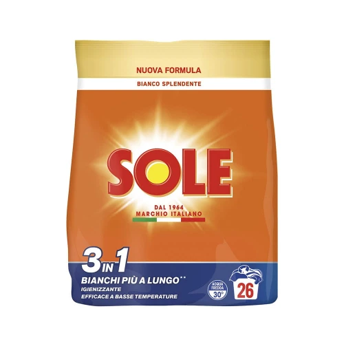 SOLE Bianco Splendente – Proszek do Prania Białego 1,3 kg