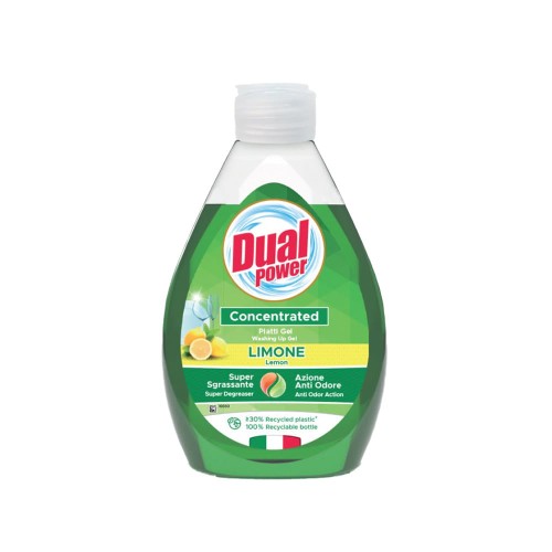 Dual Power Koncentrat do Mycia Naczyń Cytryna 300ml Wydajny