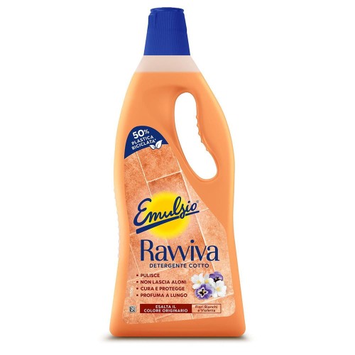 Emulsio Ravviva Płyn do Mycia Podłóg Fiołek i Bawełna 750ml 