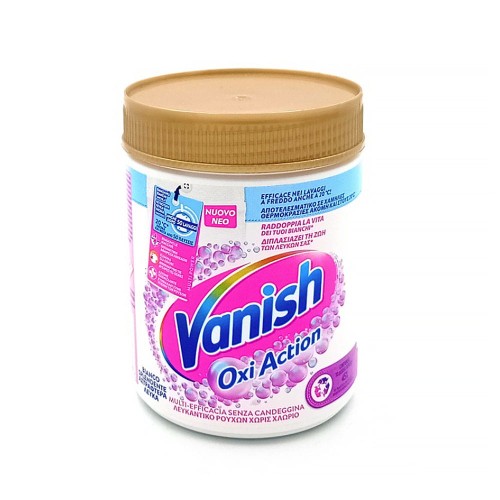 Vanish Oxi Action Odplamiacz w Proszku do Białego 500g