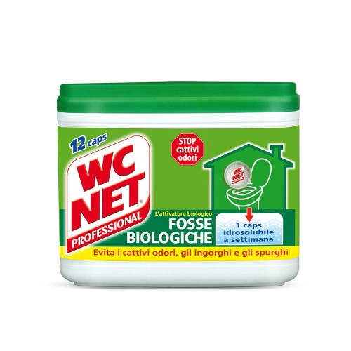 WC NET Preparat do Przydomowej Oczyszczalni/Szamba 12 Kapsułek