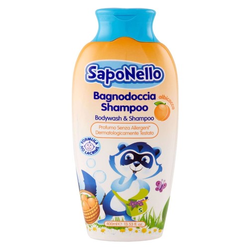 SAPONELLO mydło w płynie dla dzieci Morela 400ml  