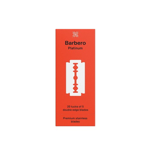Barbero Platinum – Żyletki do golenia 100 sztuk