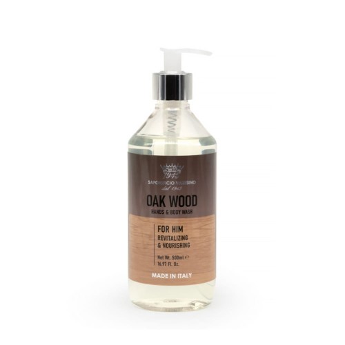 Saponificio Varesino Oak Wood – Żel do Mycia Ciała i Rąk  500 ml