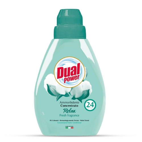Dual Power Płyn do Płukania Relax 600 ml – Koncentrat, Kwiatowy Zapach