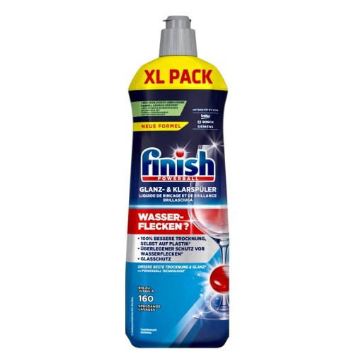 Finish Nabłyszczacz do Zmywarki 800 ml – Klasyczny, Do 160 Zmywań