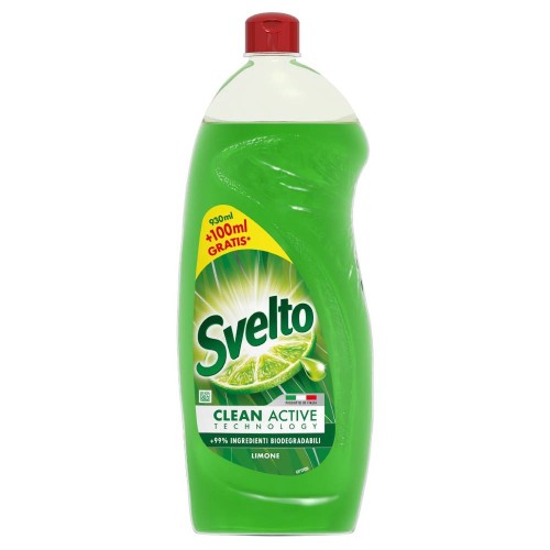 Svelto Płyn do Mycia Naczyń Cytrynowy 1030 ml – Skuteczny i Biodegradowalny