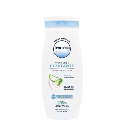 Leocrema Balsam Nawilżający do Ciała 250 ml – Aloe Vera i Kwas Hialuronowy