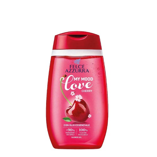 Felce Azzurra Żel pod Prysznic Love Cherry 250 ml – Wiśniowy, Energetyzujący
