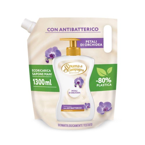 Spuma di Sciampagna Mydło w Płynie Orchidea 1300 ml – Antybakteryjne