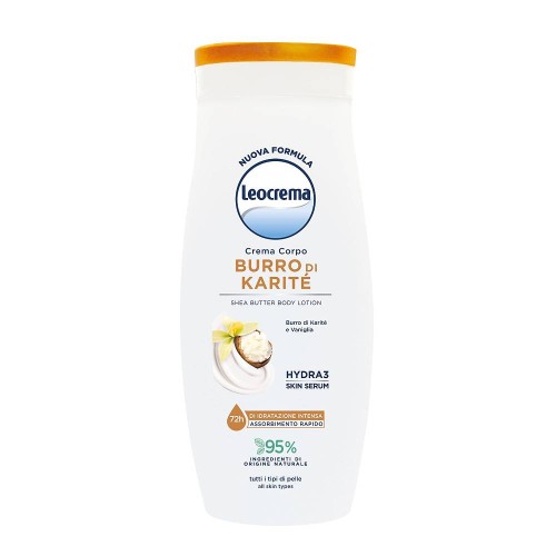 Leocrema Balsam do Ciała z Masłem Shea 250 ml – Wszystkie Typy Skóry