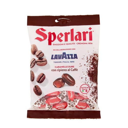 Sperlari Lavazza 175g Cukierki Kawowe z Płynnym Nadzieniem