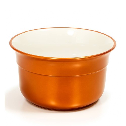 Omega miska do golenia – plastikowa, kolor miedziany
