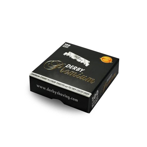 DERBY Premium połówki żyletek 100szt.