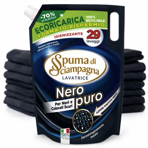 Spuma di Sciampagna  Płyn do prania ciemnych ubrań zapas 29 prań
