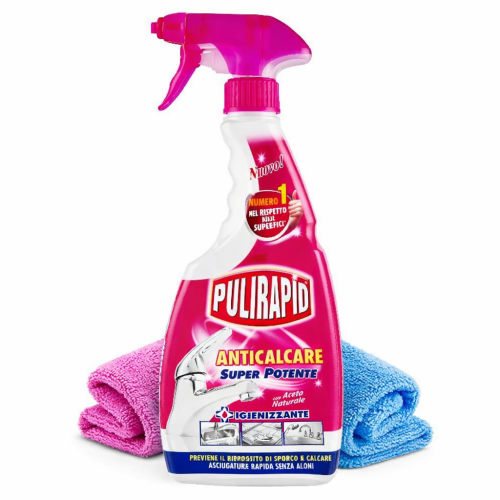 Pulirapid Anticalcare Odkamieniacz z Octem Spray 500 ml