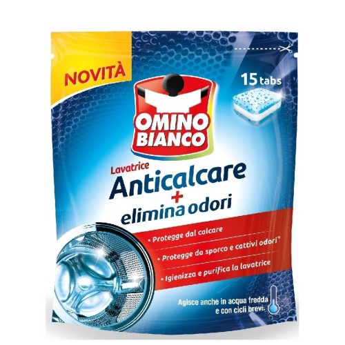 Omino Bianco Tabletki odkamieniające do pralki 15 szt