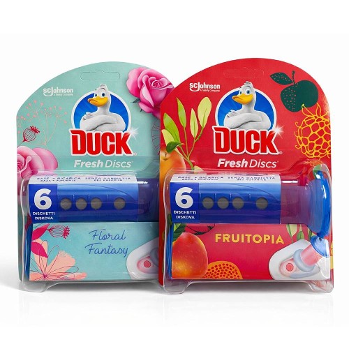 Duck Fresh Discs Żel do WC zapachy mix aplikator + wkład