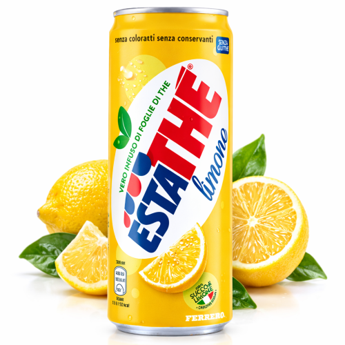 Estathé Ice Tea al Limone Napój cytrynowy 330 ml puszka
