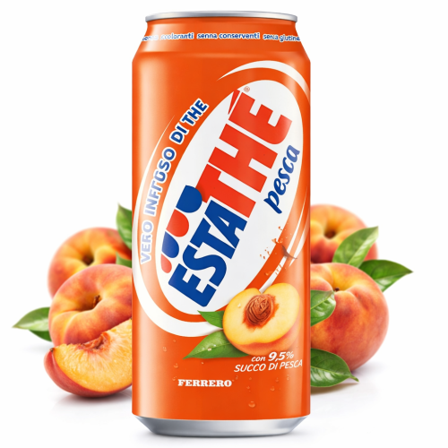 Estathé Ice Tea al Pesca Napój brzoskwiniowy 330 ml puszka