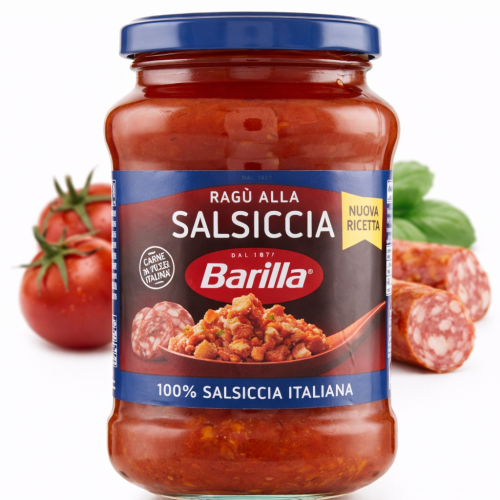 Barilla Ragù alla Salsiccia Sos pomidorowy z mięsem 300 g