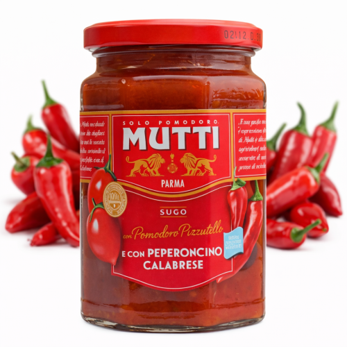 Mutti Sugo Peperoncino Calabrese włoski sos pomidorowy z chili 280 g