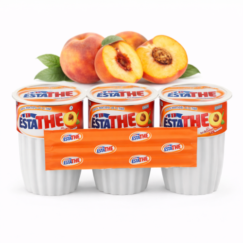 Estathé Napój herbaciany brzoskwiniowy 3 x 200 ml – włoska herbata mrożona