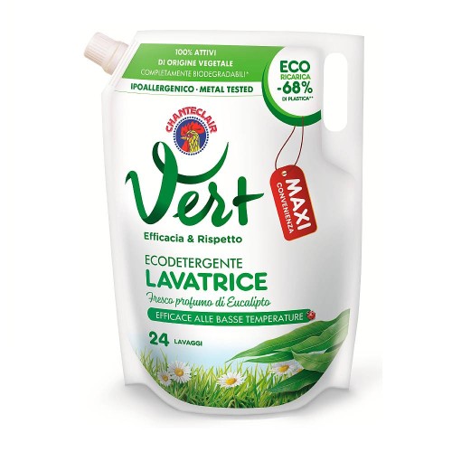 Chante Clair Vert Lavatrice Eucalipto – ekologiczny płyn do prania zapas 1224 ml