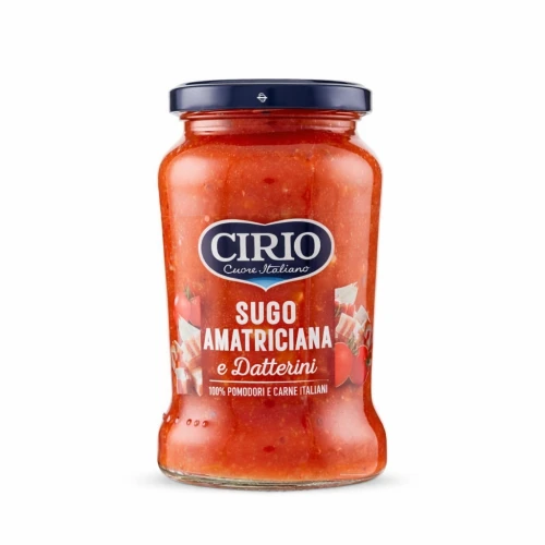 Cirio all’Amatriciana Datterini sos pomidorowy z boczkiem 350 g