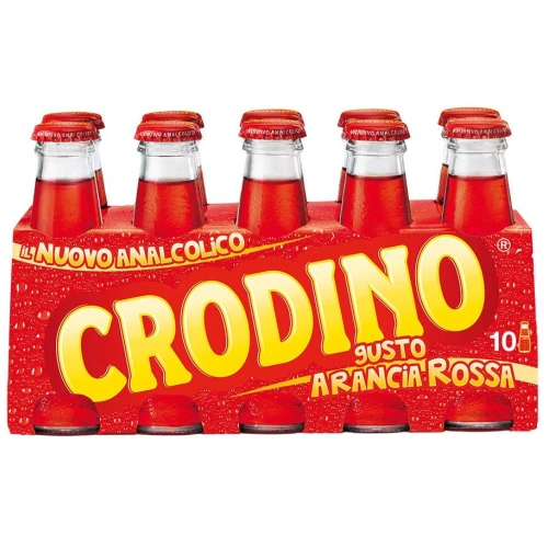 Crodino Arancia Rossa – bezalkoholowy aperitif 10 x 100 ml