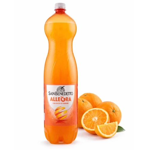 San Benedetto Allegra Orange – napój gazowany pomarańczowy 1,5 l