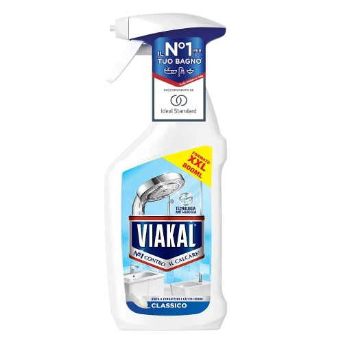 Viakal Classico Spray Odkamieniacz do Łazienki 800 ml