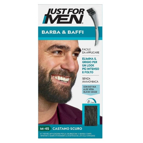 Just For Men Farba do Brody i Wąsów Ciemny Brąz M-45